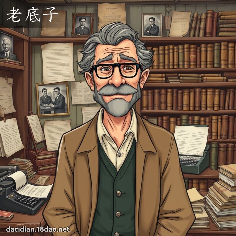 老底子 - 國語大辭典配圖