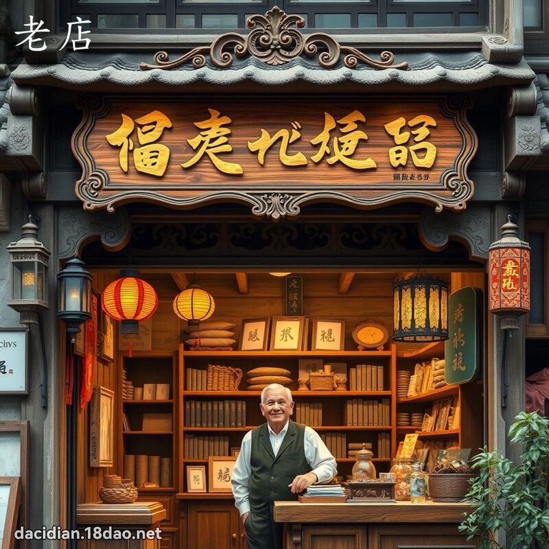 老店 - 國語大辭典配圖