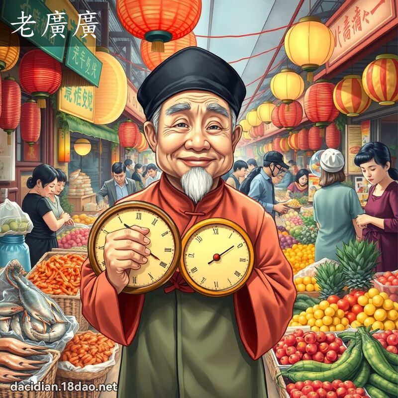 老廣廣 - 國語大辭典配圖