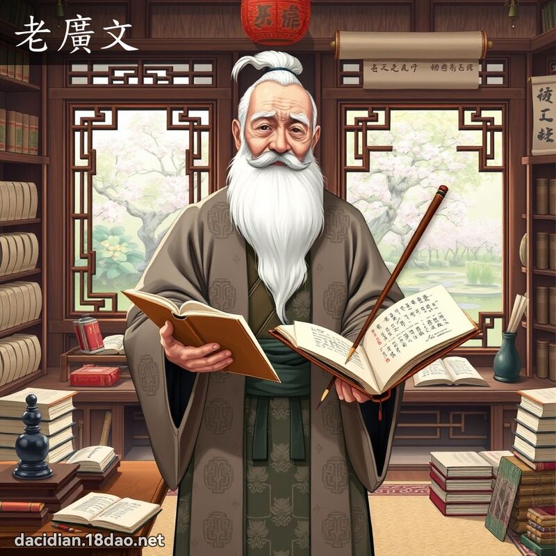 老廣文 - 國語大辭典配圖