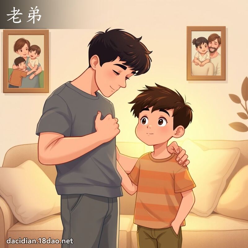 老弟 - 國語大辭典配圖