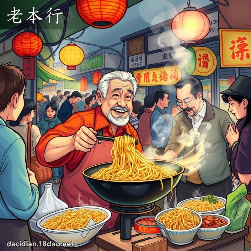 老本行 - 國語大辭典配圖