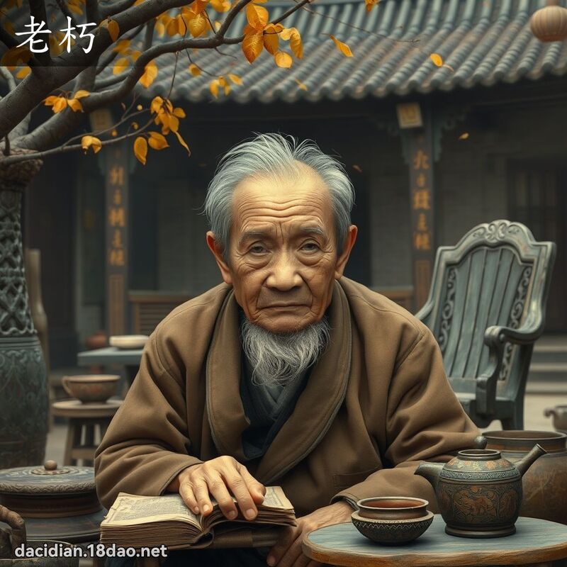 老朽 - 國語大辭典配圖