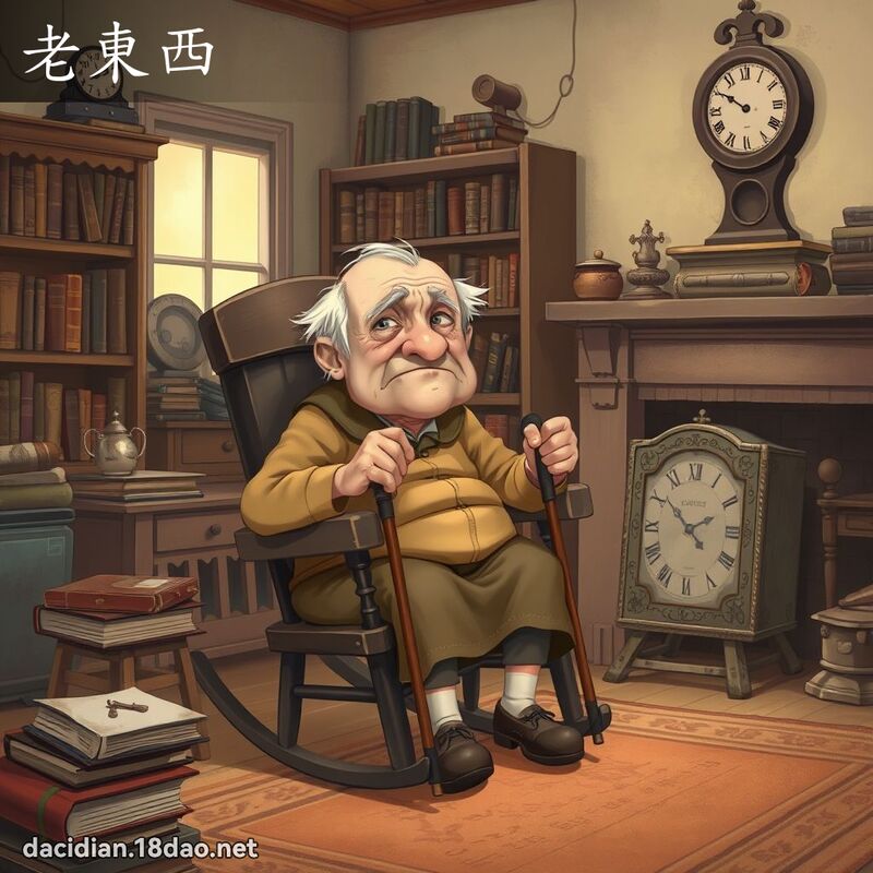 老東西 - 國語大辭典配圖