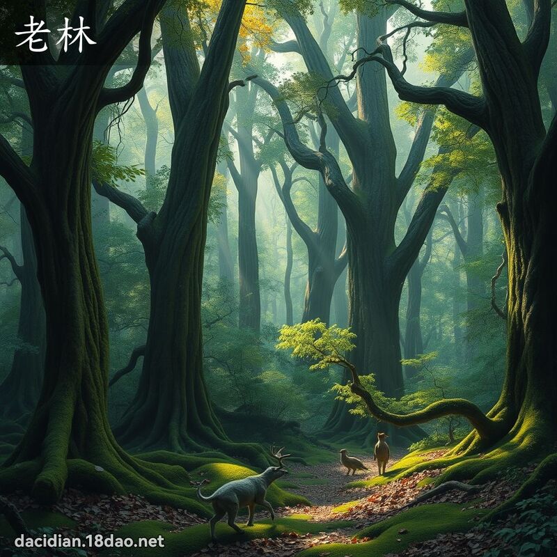 老林 - 國語大辭典配圖