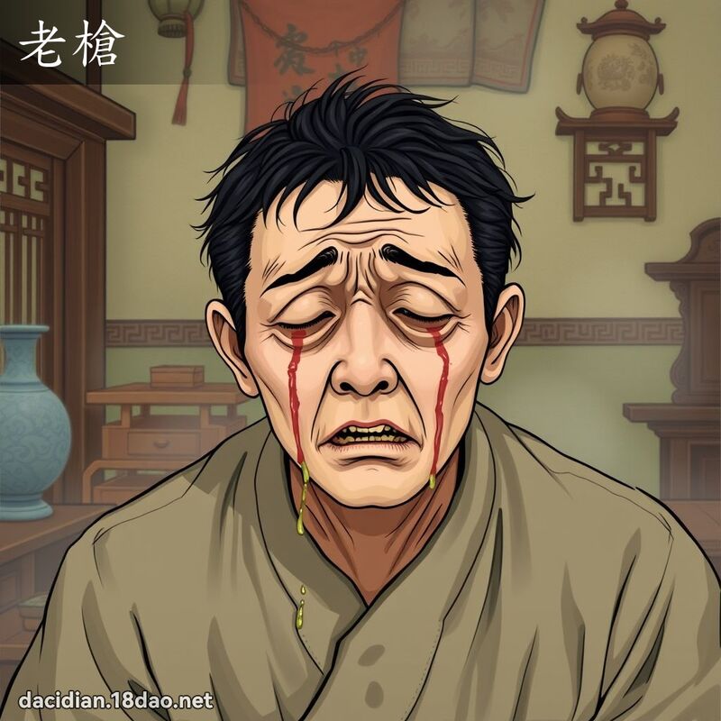老枪 - 国语大辞典配图