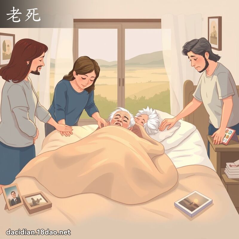 老死 - 国语大辞典配图