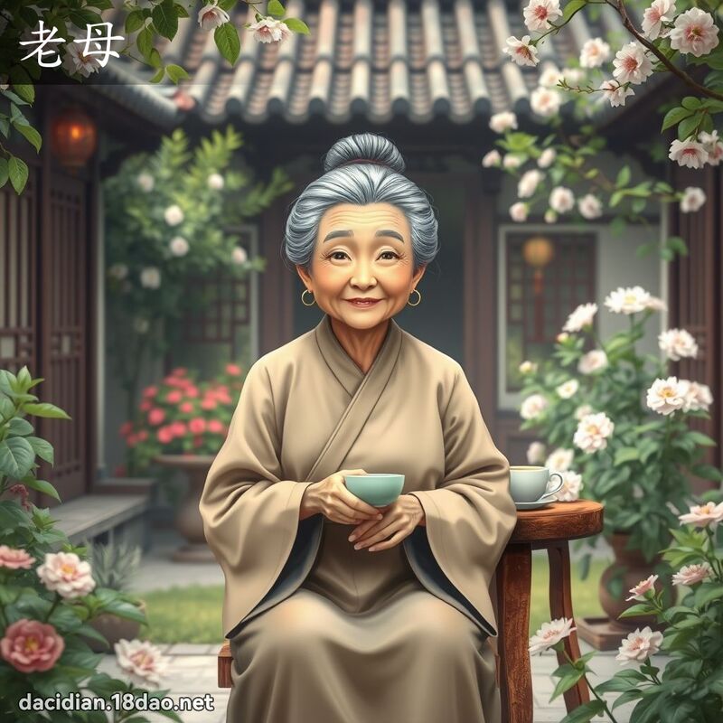 老母 - 國語大辭典配圖