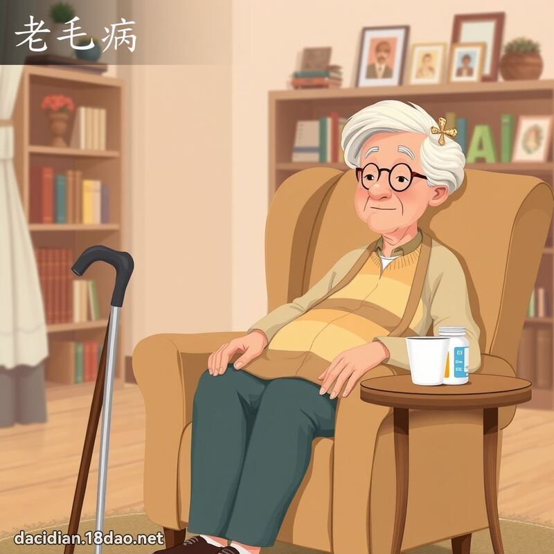 老毛病 - 国语大辞典配图
