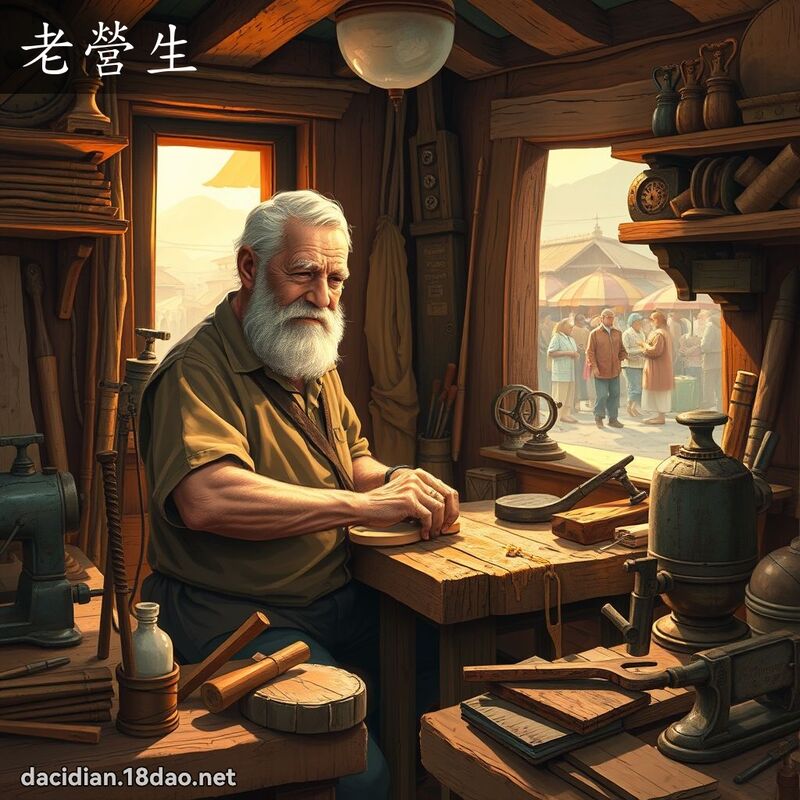 老营生 - 国语大辞典配图