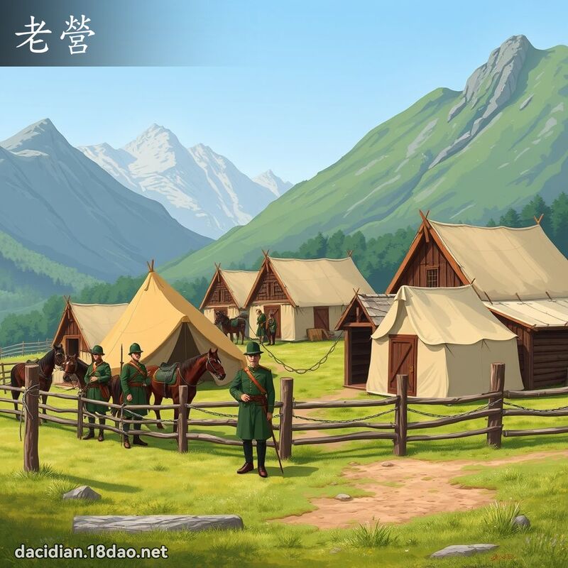 老營 - 國語大辭典配圖