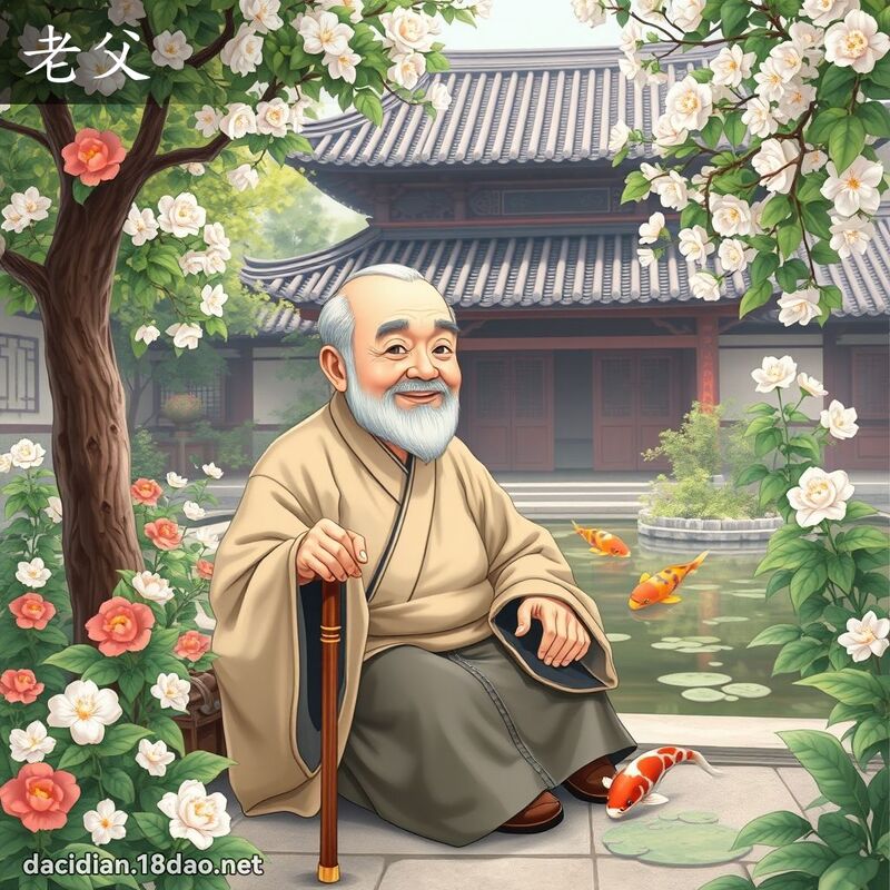 老父 - 国语大辞典配图