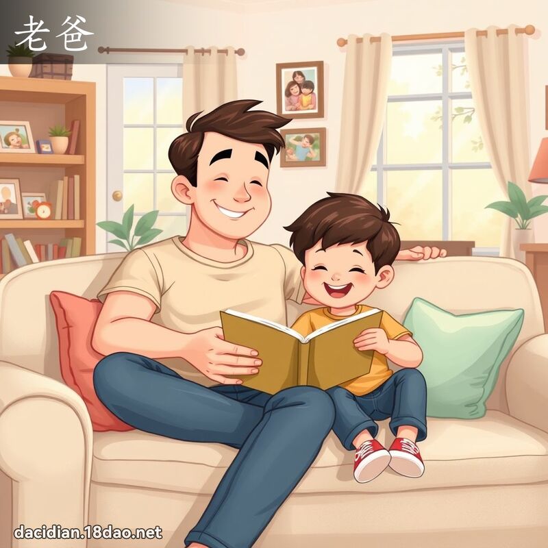 老爸 - 國語大辭典配圖