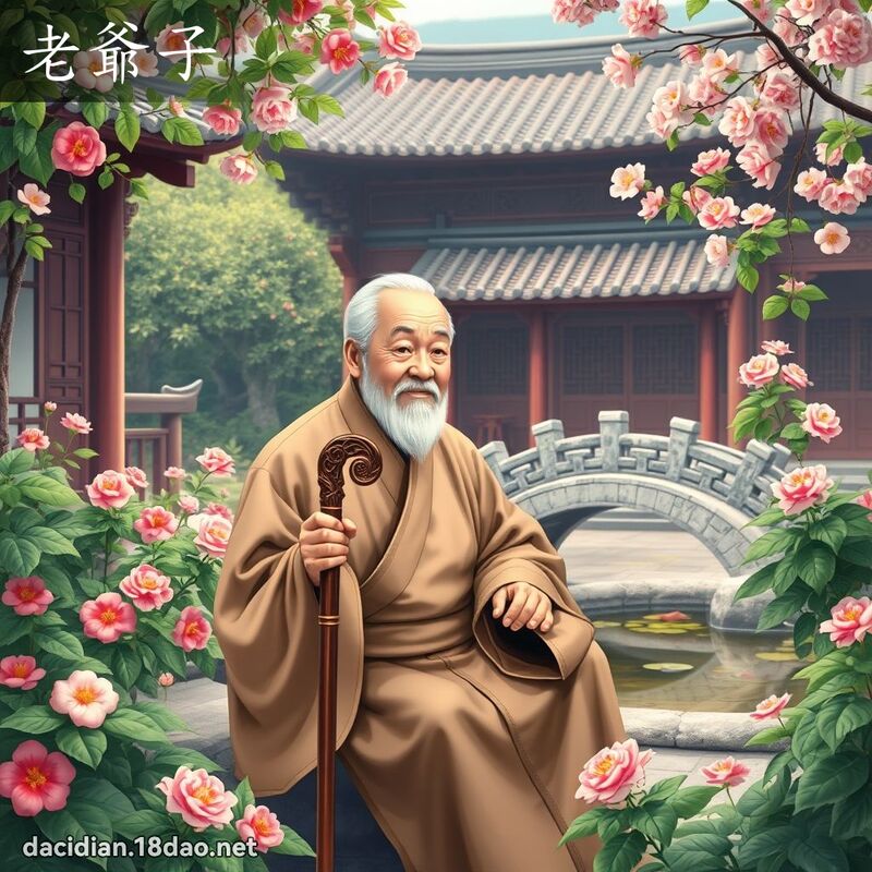 老爷子 - 国语大辞典配图