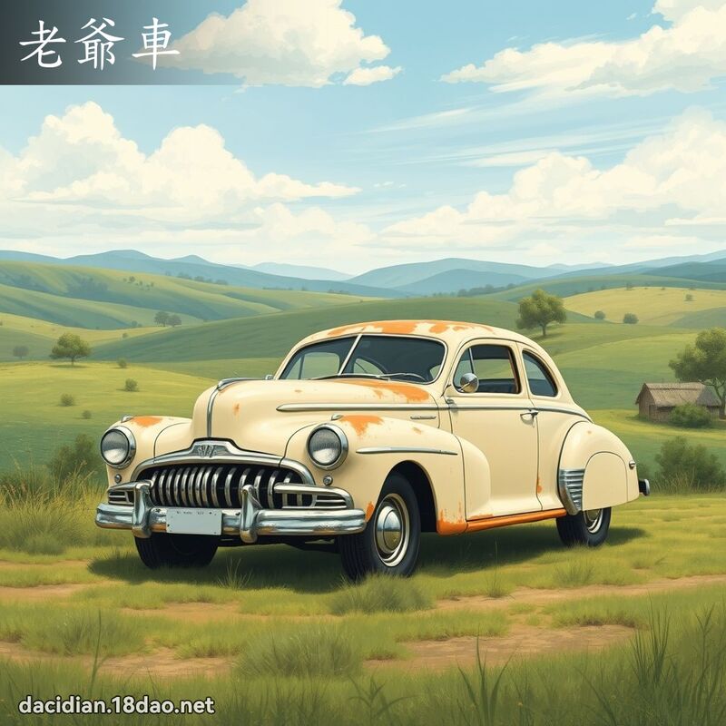 老爺車 - 國語大辭典配圖