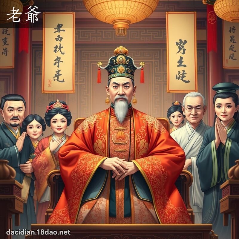 老爺 - 國語大辭典配圖
