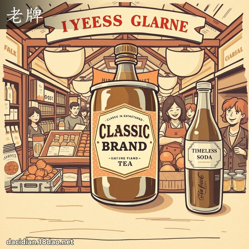 老牌 - 国语大辞典配图