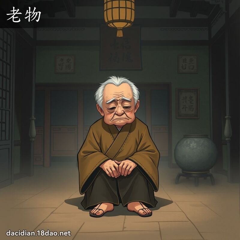 老物 - 国语大辞典配图