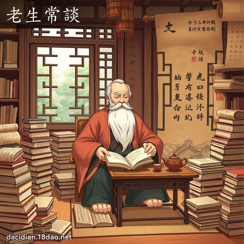 老生常談 - 國語大辭典配圖