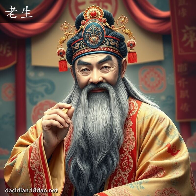 老生 - 国语大辞典配图