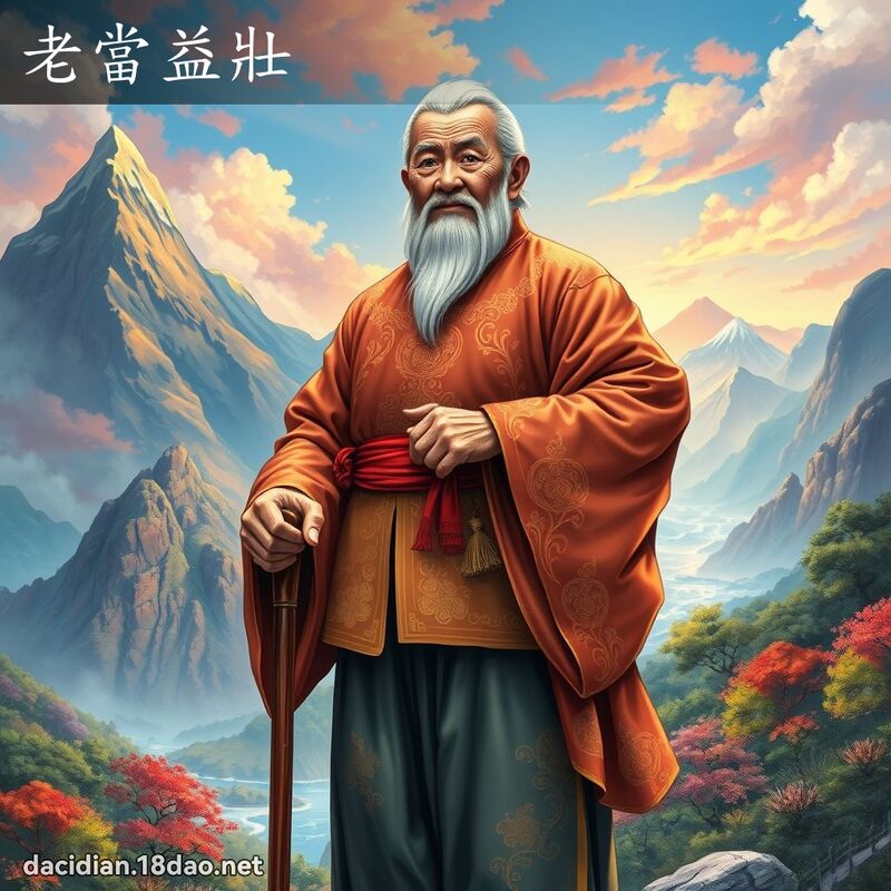 老当益壮 - 国语大辞典配图