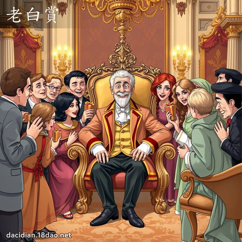 老白赏 - 国语大辞典配图