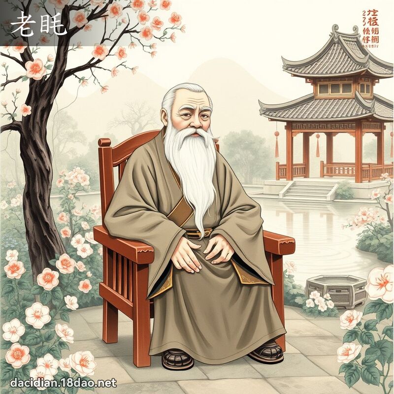 老眊 - 國語大辭典配圖