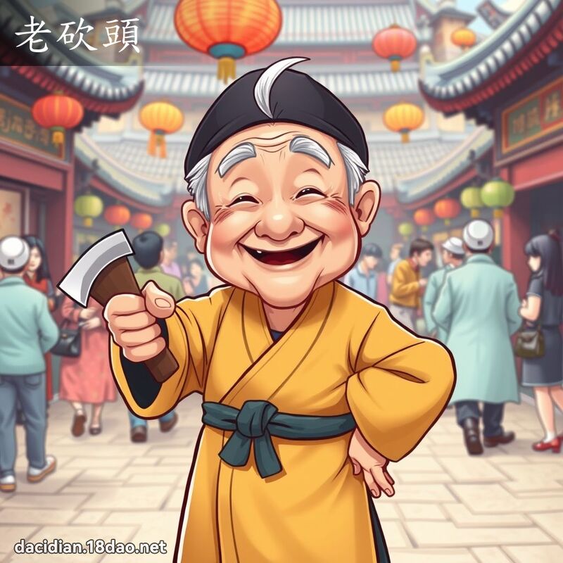 老砍頭 - 國語大辭典配圖