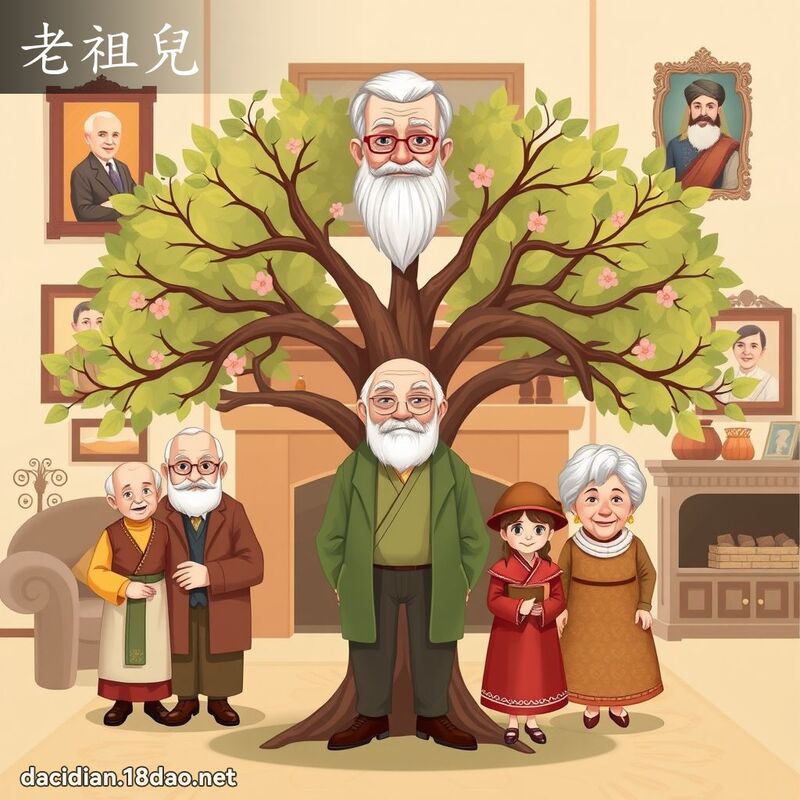 老祖兒 - 國語大辭典配圖