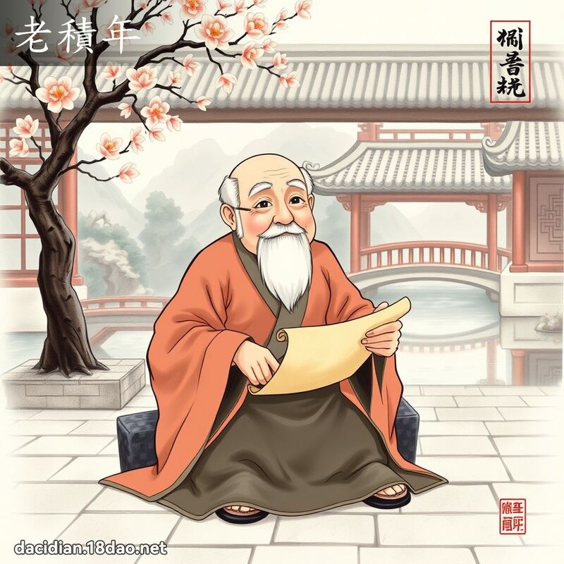 老積年 - 國語大辭典配圖