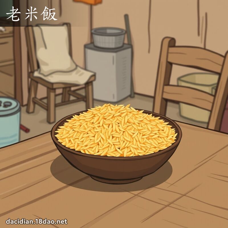 老米飯 - 國語大辭典配圖