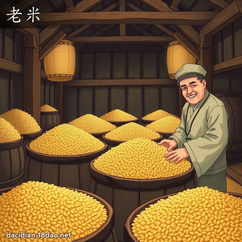 老米 - 國語大辭典配圖