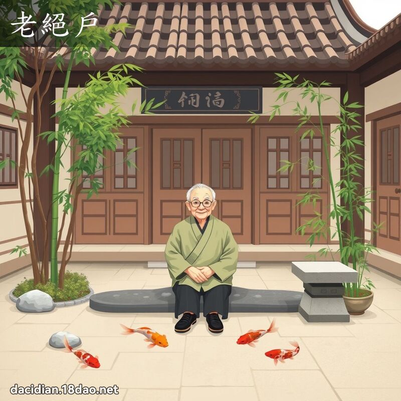 老絕戶 - 國語大辭典配圖