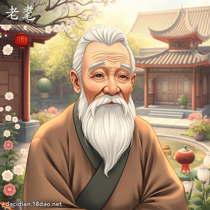 老耄 - 國語大辭典配圖