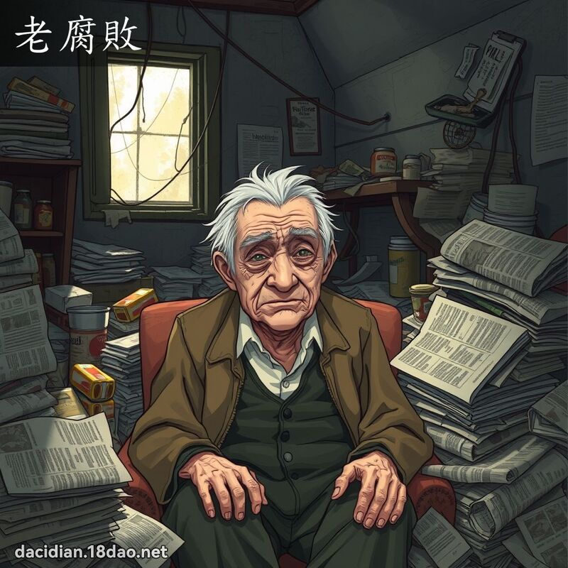 老腐敗 - 國語大辭典配圖