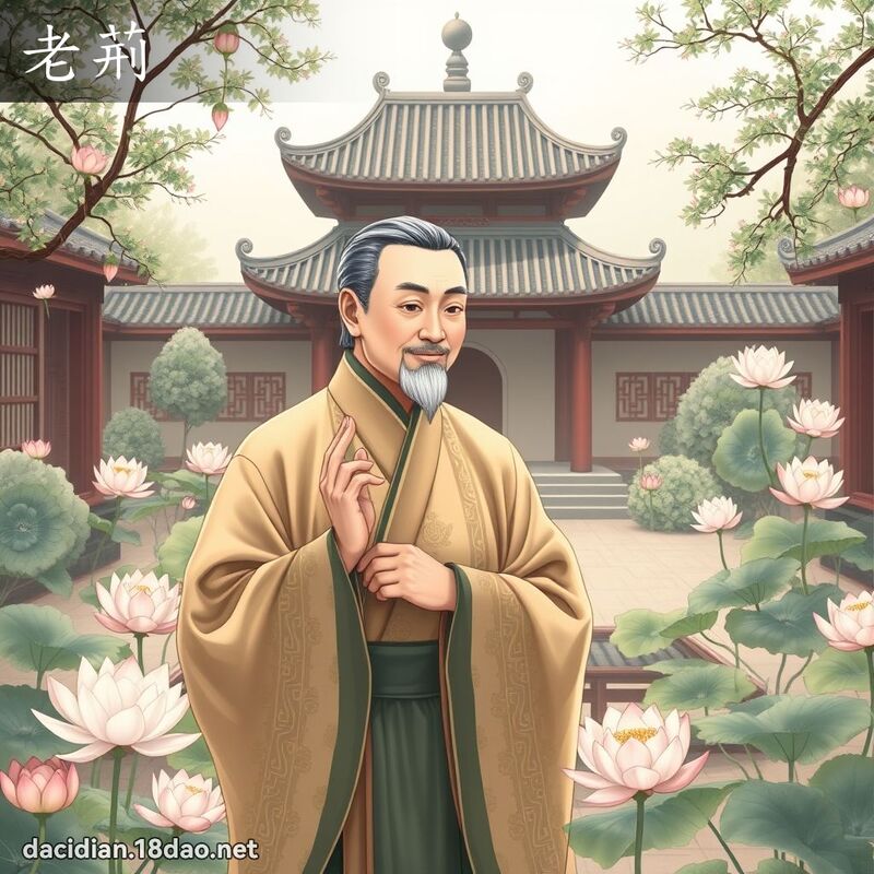 老荆 - 国语大辞典配图