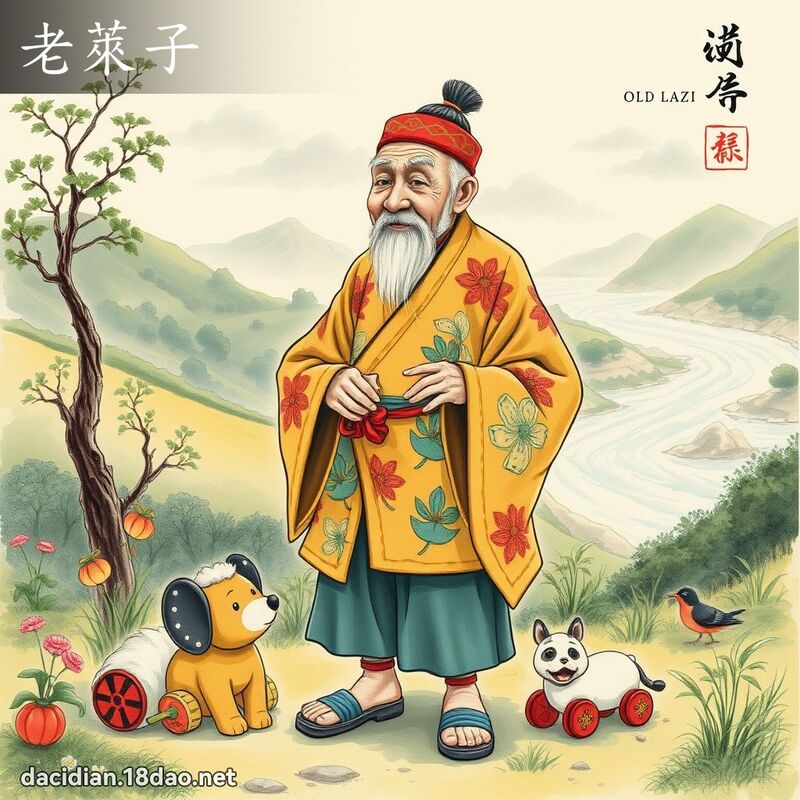老萊子 - 國語大辭典配圖