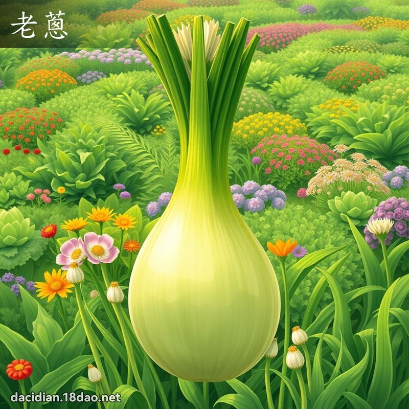老蔥 - 國語大辭典配圖