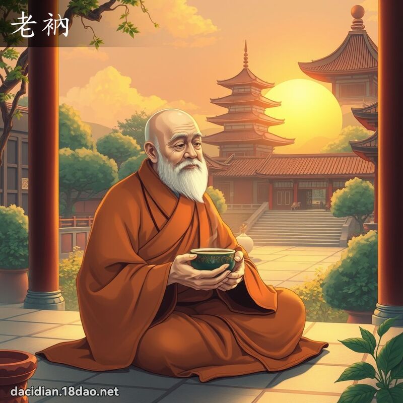 老衲 - 国语大辞典配图