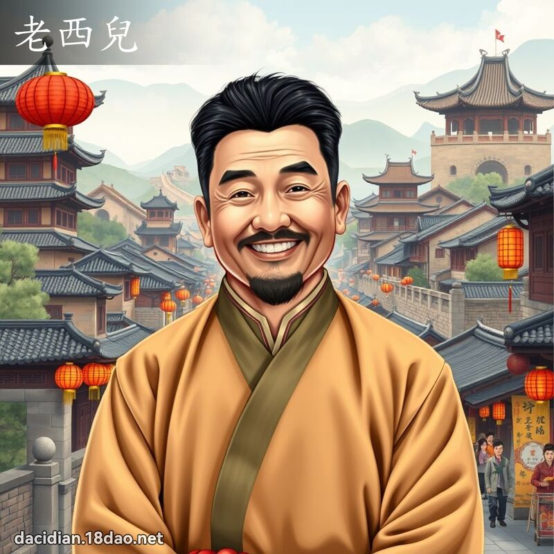 老西儿 - 国语大辞典配图