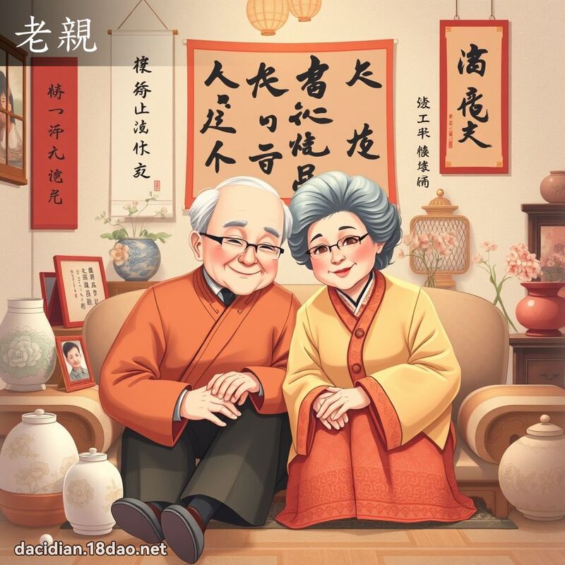 老亲 - 国语大辞典配图