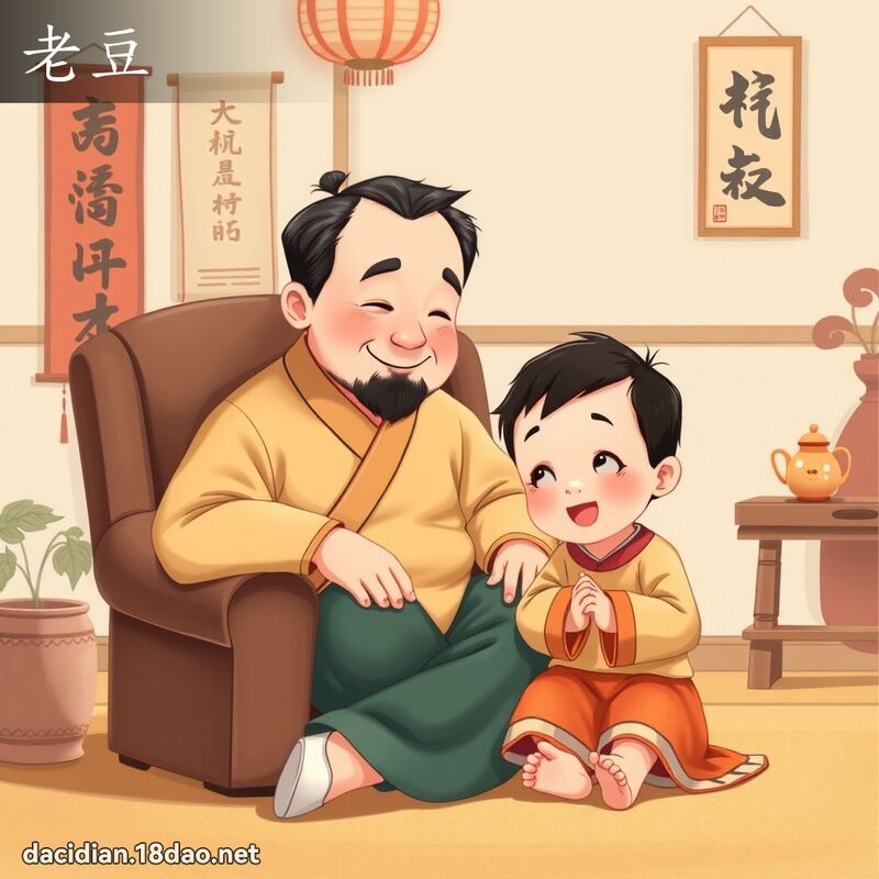 老豆 - 国语大辞典配图