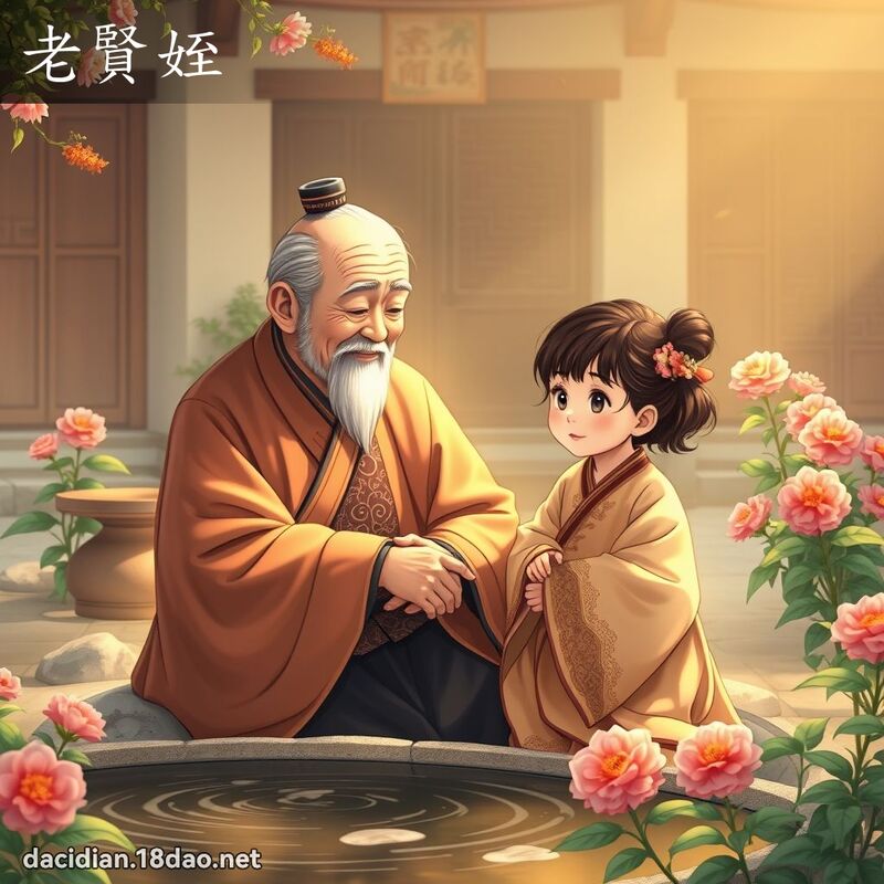 老賢姪 - 國語大辭典配圖