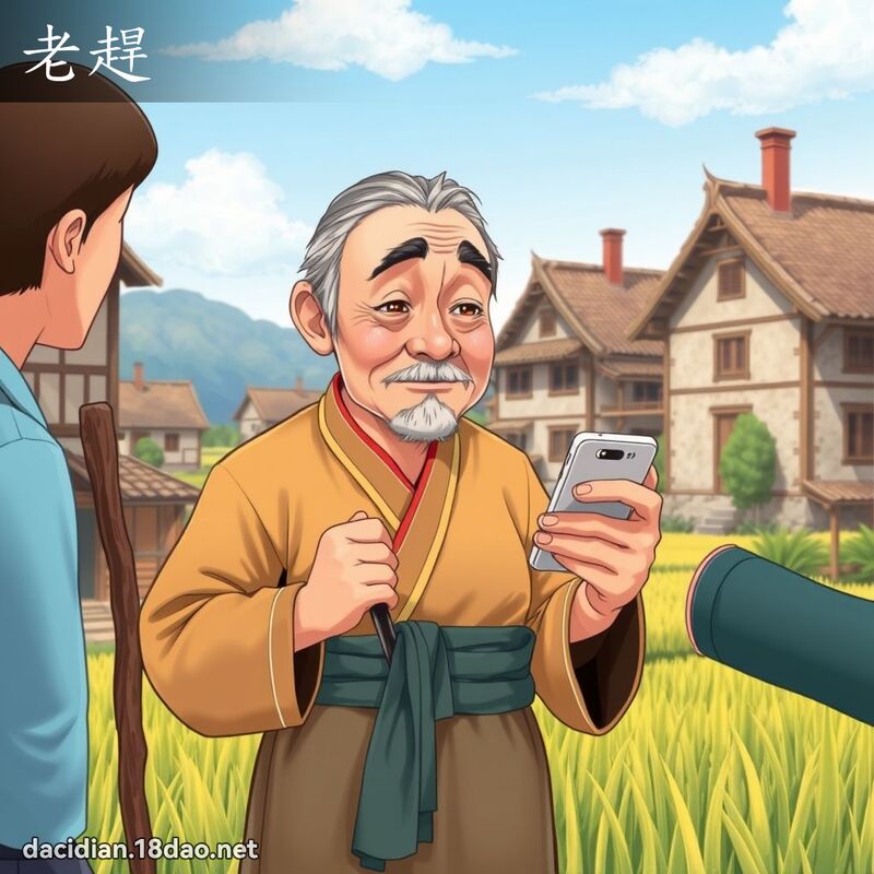 老赶 - 国语大辞典配图