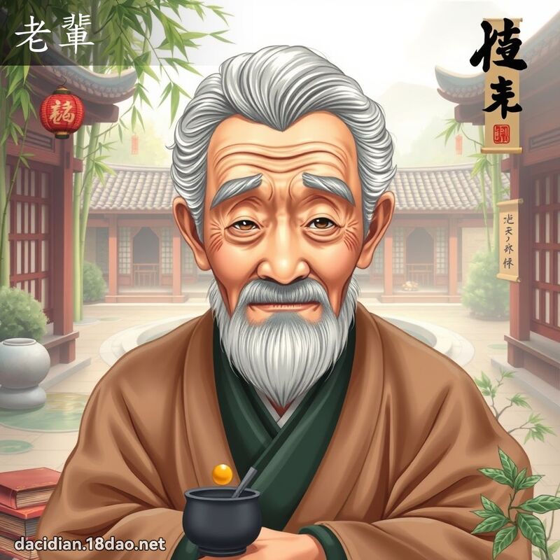 老輩 - 國語大辭典配圖