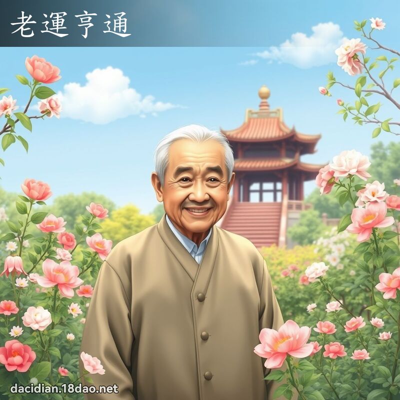 老运亨通 - 国语大辞典配图