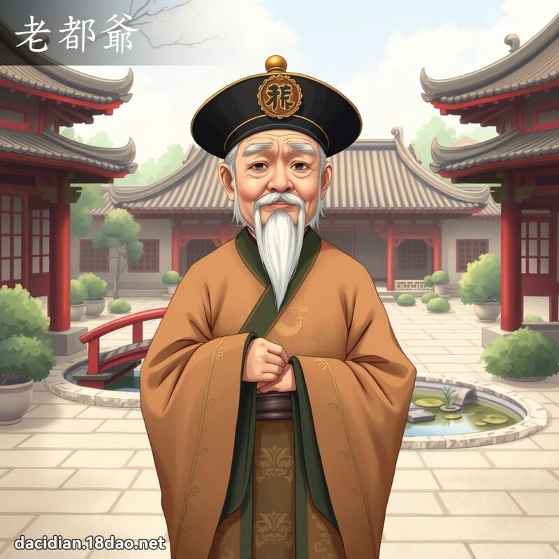 老都爺 - 國語大辭典配圖
