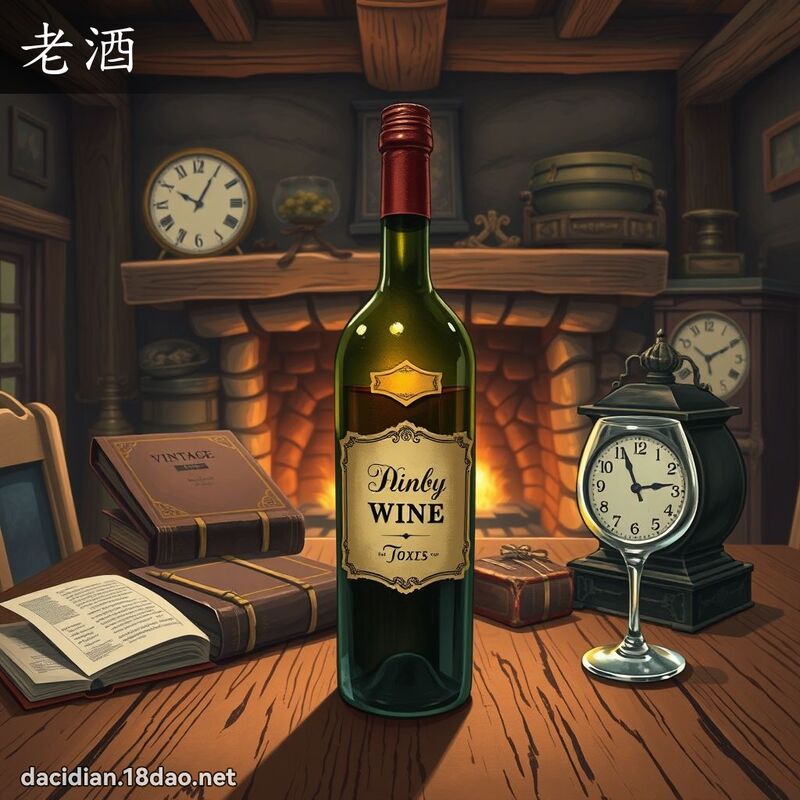 老酒 - 國語大辭典配圖