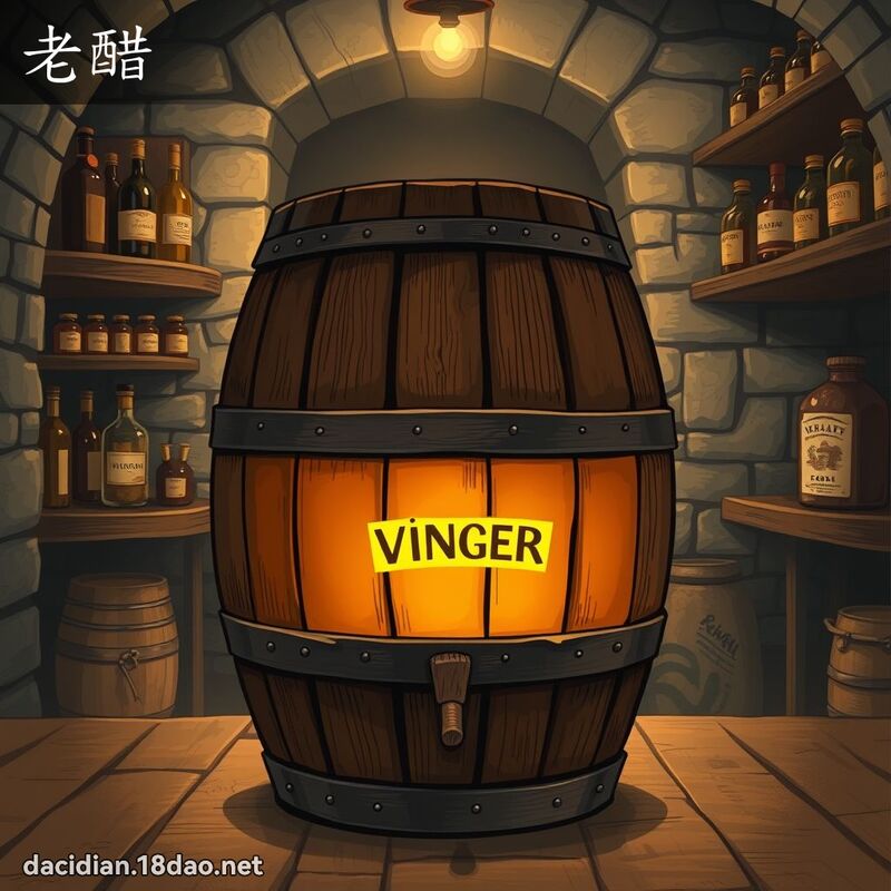 老醋 - 国语大辞典配图