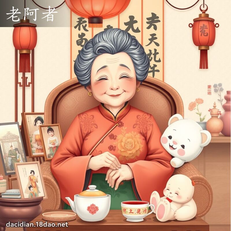 老阿者 - 國語大辭典配圖